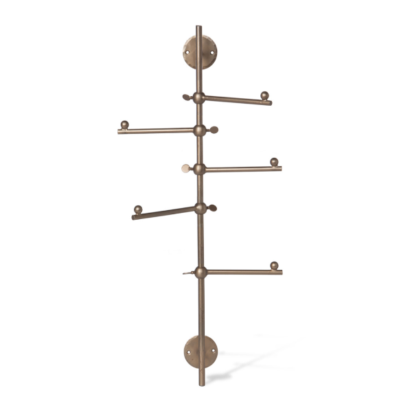Vertical Coat Rack, 5 hooks Nest