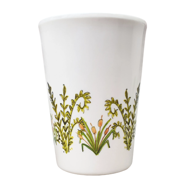 Botanical Melamine Cup