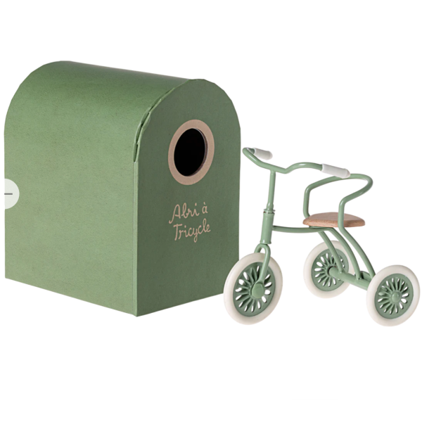 Abri A Tricycle, Mouse - Green
