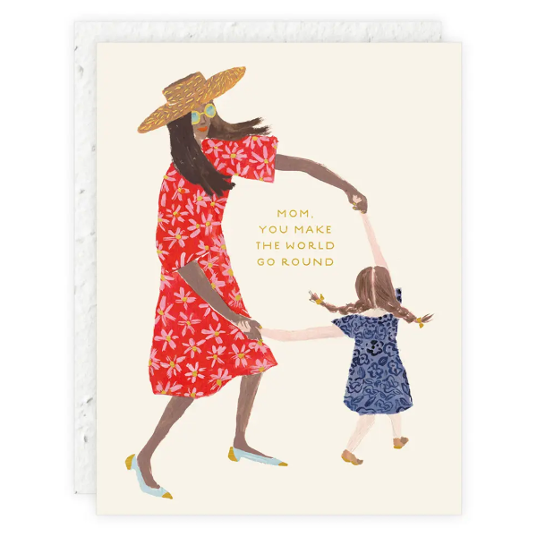 Mom and Daughter Card