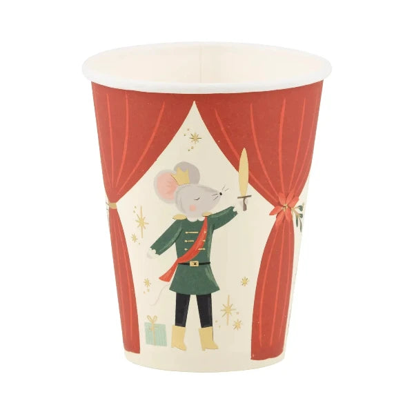 Nutcracker Paper Cups