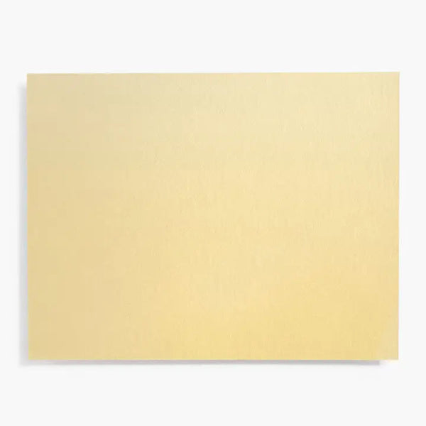 A2 Flat Card Set in Shimmer Gold