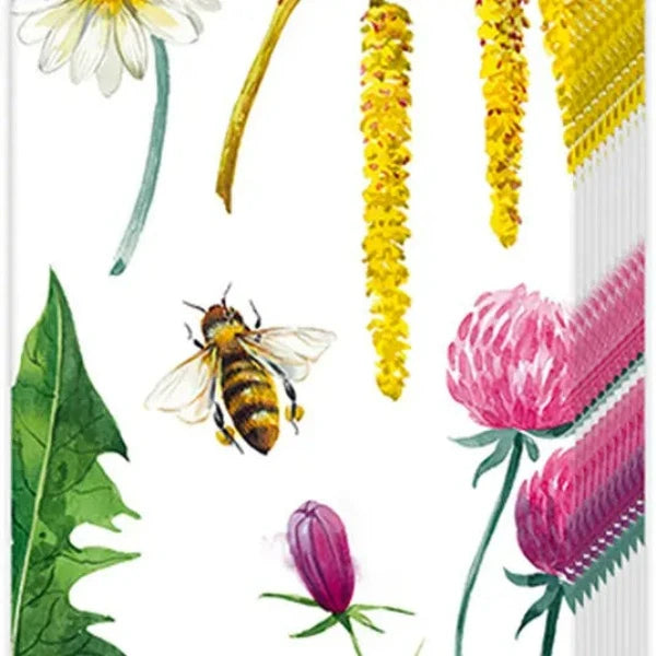 Bee Grateful Pocket Tissues
