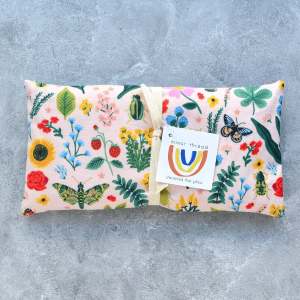 Weighted Eye Pillow in Blush Pink Curio Floral
