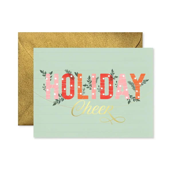 Holiday Cheer Christmas Card