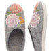 Dahlia Slippers in Grey