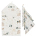 Tractor Hooded Towel & Washcloth Set