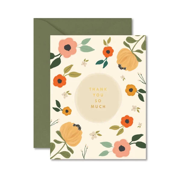 Blooming Thank You Card