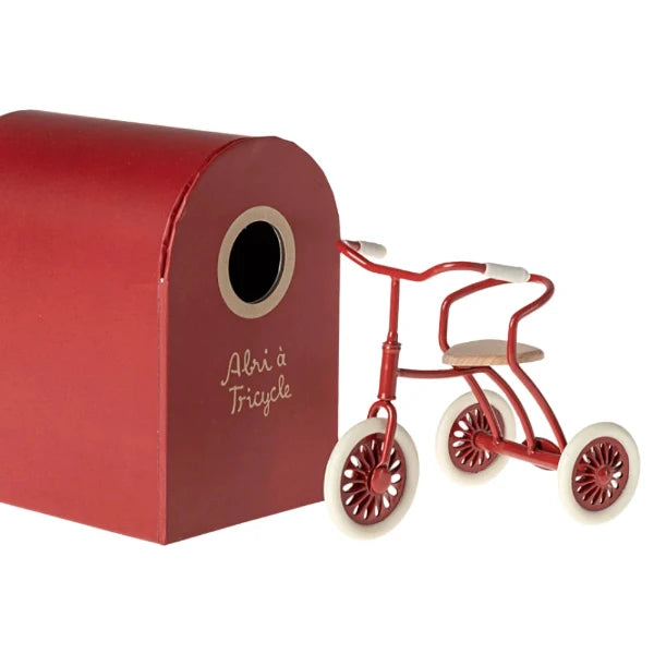 Maileg Mouse Tricycle: Red