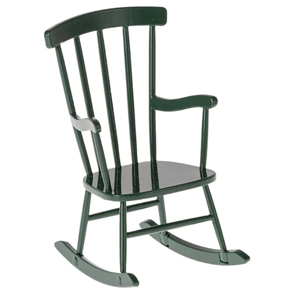 Mouse Rocking Chair, Dark Green