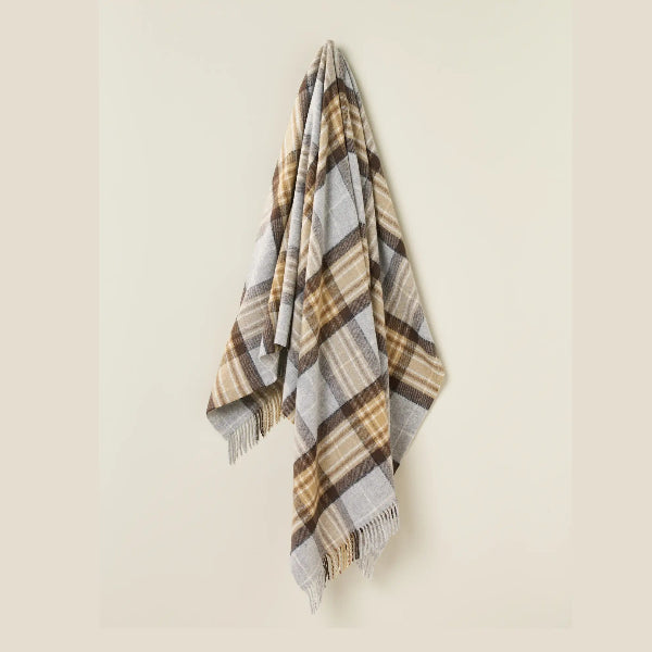 Mckeller Tartan Merino Lambswool Throw