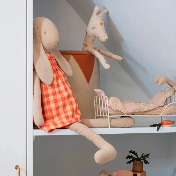 Bunny in Gingham Dress