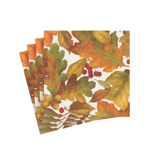 Autumn Leaves Cocktail Napkins