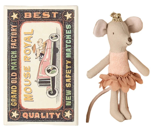 Princess Little Sister Mouse in Matchbox