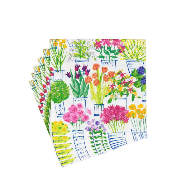 Flower Market Luncheon Napkins