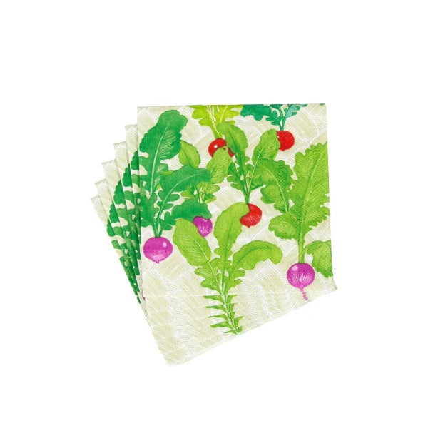 Radish Patch Cocktail Napkin