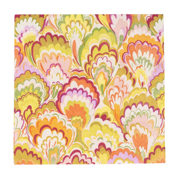 Marbled Ceramica Luncheon Napkin