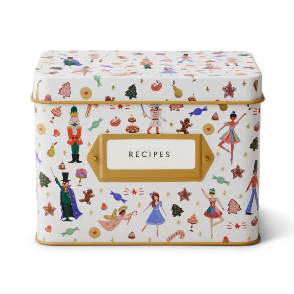 Nutcracker Recipe Tin