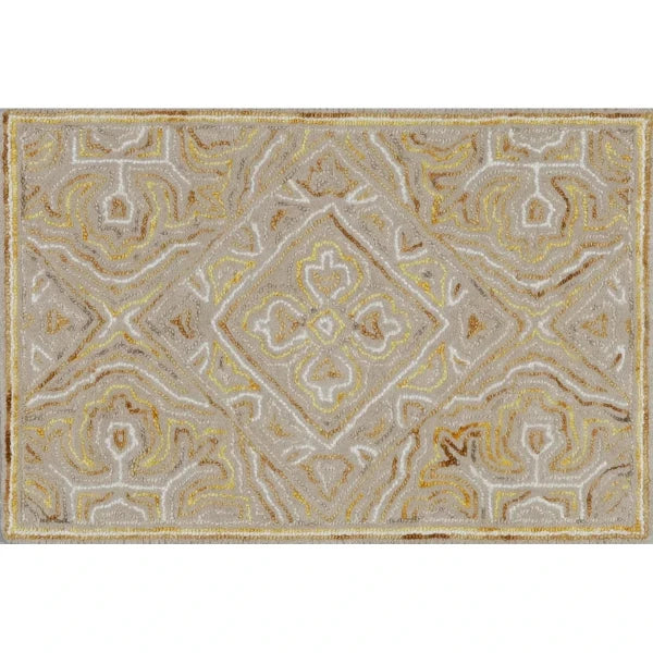 Rhodes Gold Wool Rug