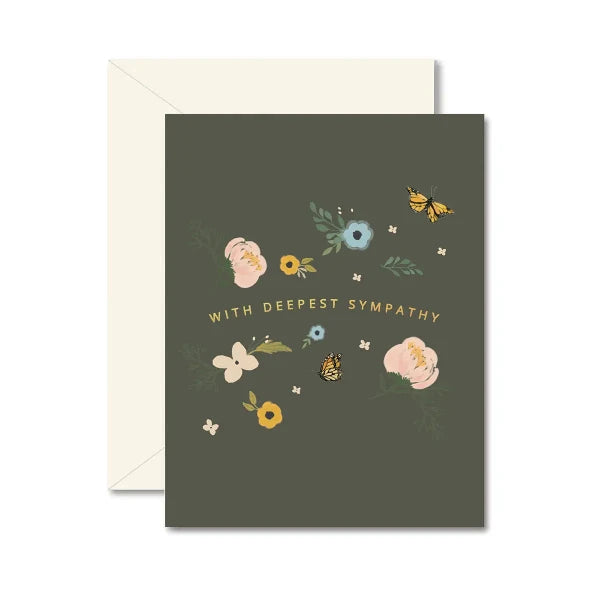 With Deepest Sympathy Card