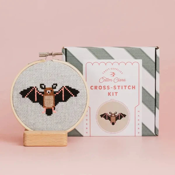 Bat Cross Stitch Kit