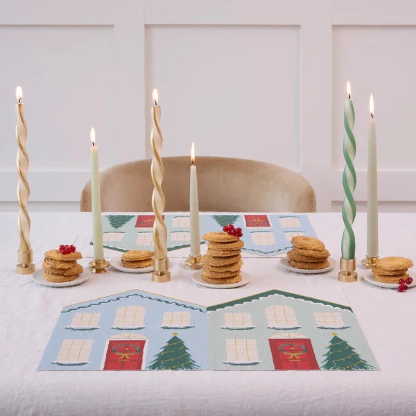 Festive Houses Placemat