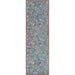 Penny Floral Wool Rug in Blue