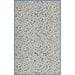 Penny Floral Wool Rug in Navy