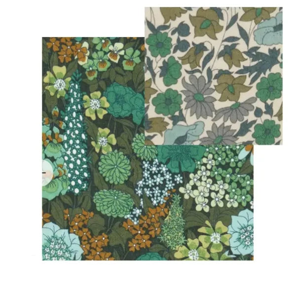 Long Kimono Robe in Green Ciara