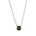 Labradorite Necklace-Vermeil