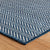 Herringbone Navy Machine Washable Rug