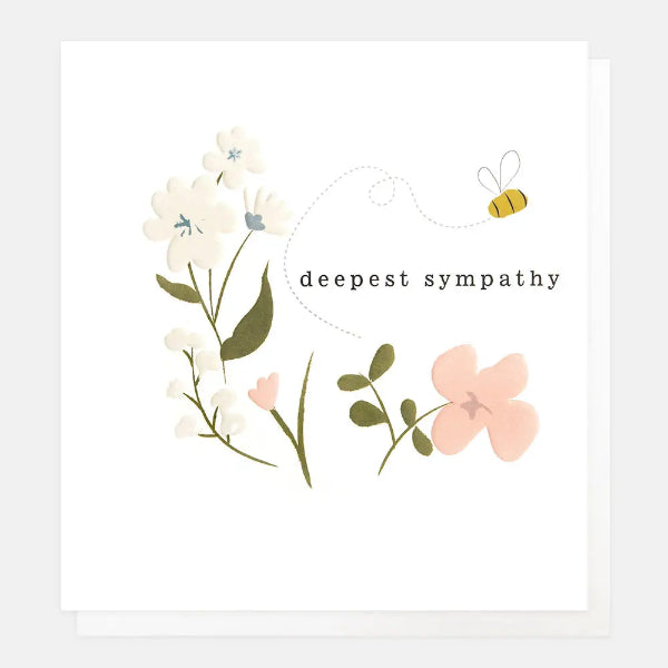 Sympathy Bee Card