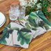 Trees Large Linen Napkins Set/6