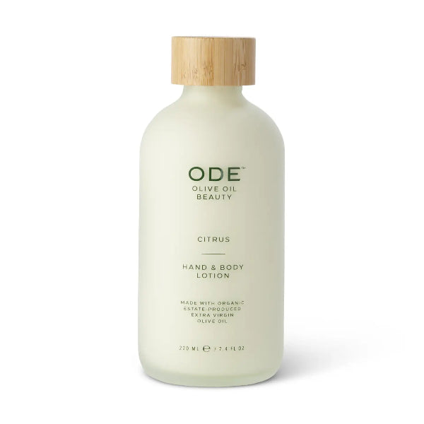 Ode Olive Oil Hand/Body Lotion: Citrus