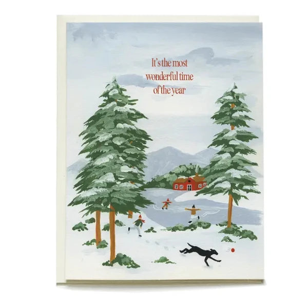 Winter Wonderland Christmas Card