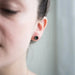 Hana Studs in Black