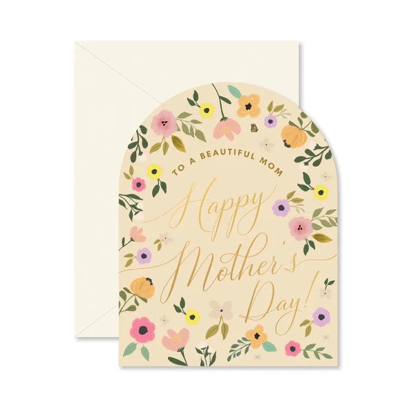 Mother's Day Floral Greeting Card