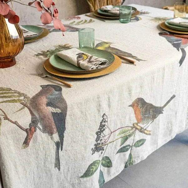 Garden Birds Tablecloth