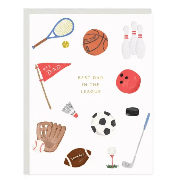 Dad Sporty Card