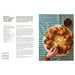 A printed recipe page featuring the text 'Walnut Bread Wreath with Baked Camembert' alongside a photo of a hand serving bread from a large white platter on a green-and-white checkered tablecloth, with a small bowl of dark red jam in the upper right.