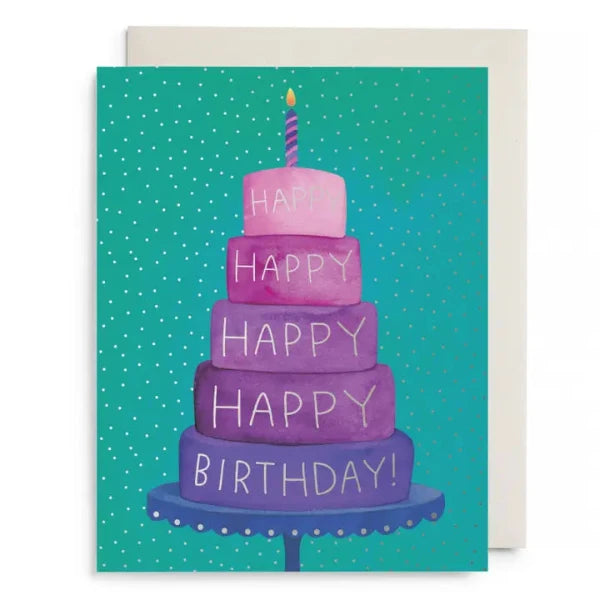Birthday Layer Cake Card