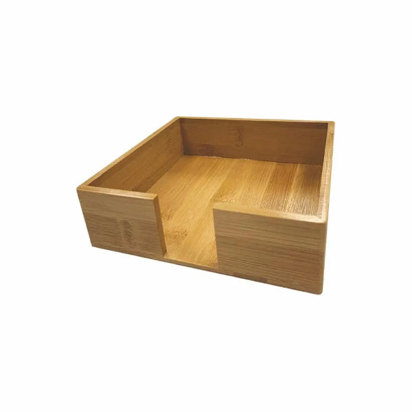 Bamboo Luncheon Napkin Caddy