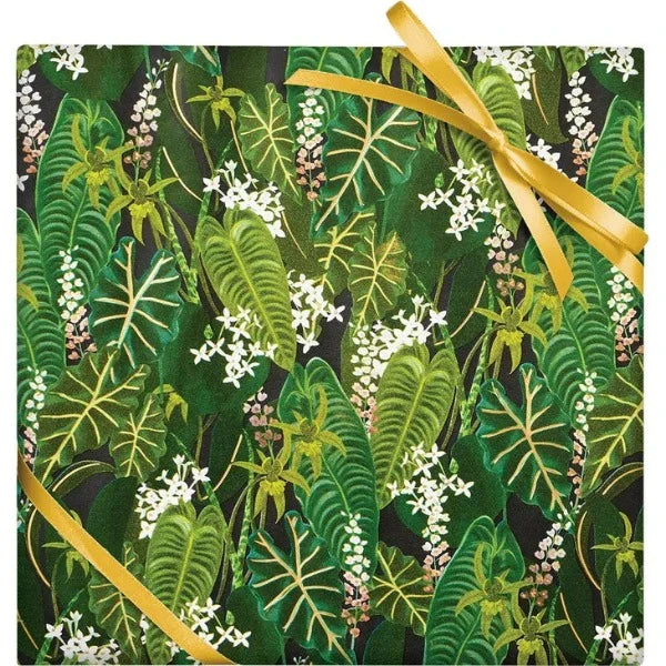 Greenery Leaf Wrapping Paper Roll