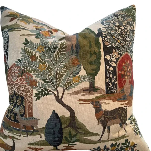 Jolene Chinoiserie Throw Pillow