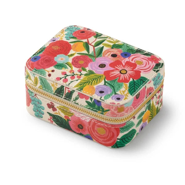 Garden Party Travel Jewelry Case