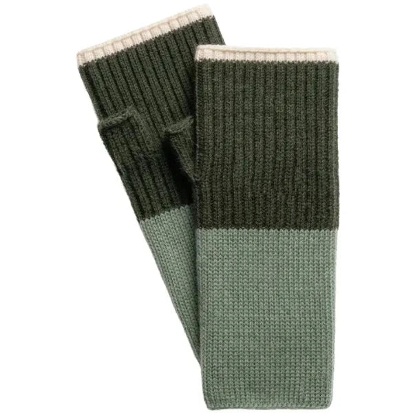 Montauk Colorblock Gloves in Eden