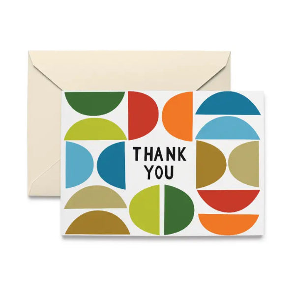 Mid Century Boxed Thank You Notes