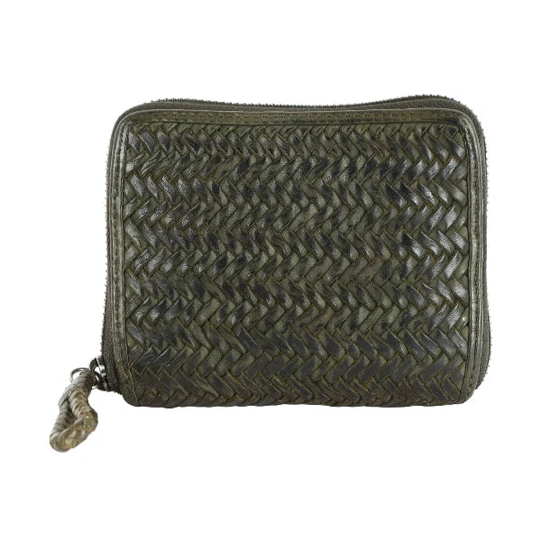 Skye Wallet in Olive