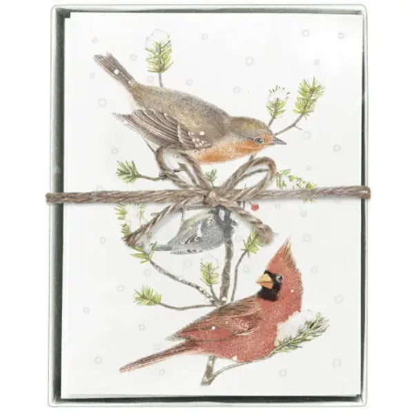 Winter Birds Box/8 Cards
