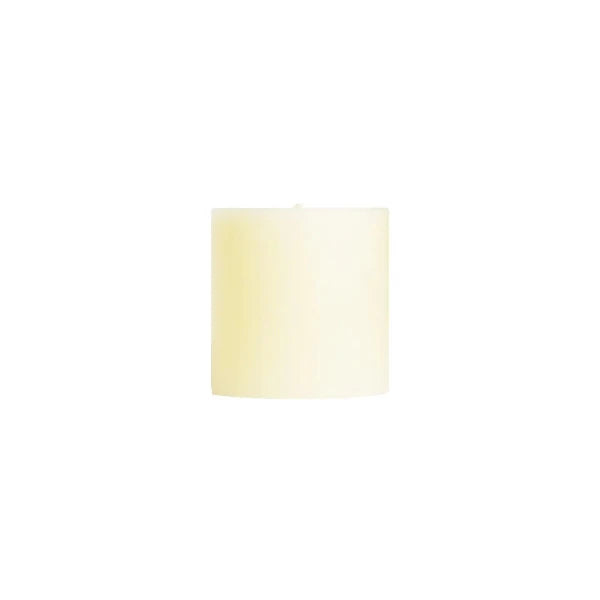 Unscented Pillar Candle in Shell White